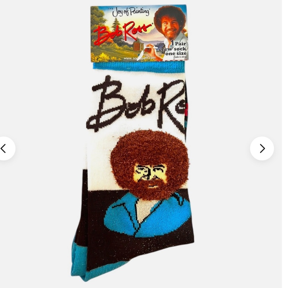 NWT Bob Ross Sockopath Socks